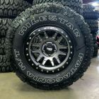 17x9 CANYON PRO 6x5.5 Wheels 35" Milestar Patagonia Tires