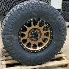 17x8.5 Method MR305 Bronze 6x5.5 Wheels 35" Nitto Ridge Grappler Tires