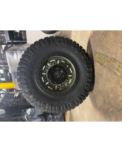 18x9.5 Black Rhino Abrams 6x5.5 Wheels 35" Nitto Ridge Grappler Tires
