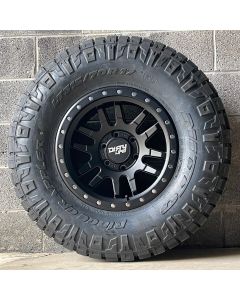 17x9 Canyon Pro 6x5.5 Wheels 35" Nitto Ridge Grappler Tires